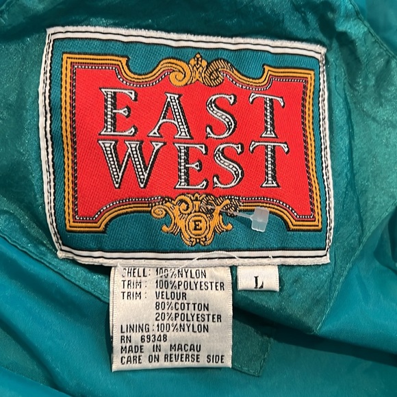 East West Vintage Nylon Track Jacket - Picture 4 of 5